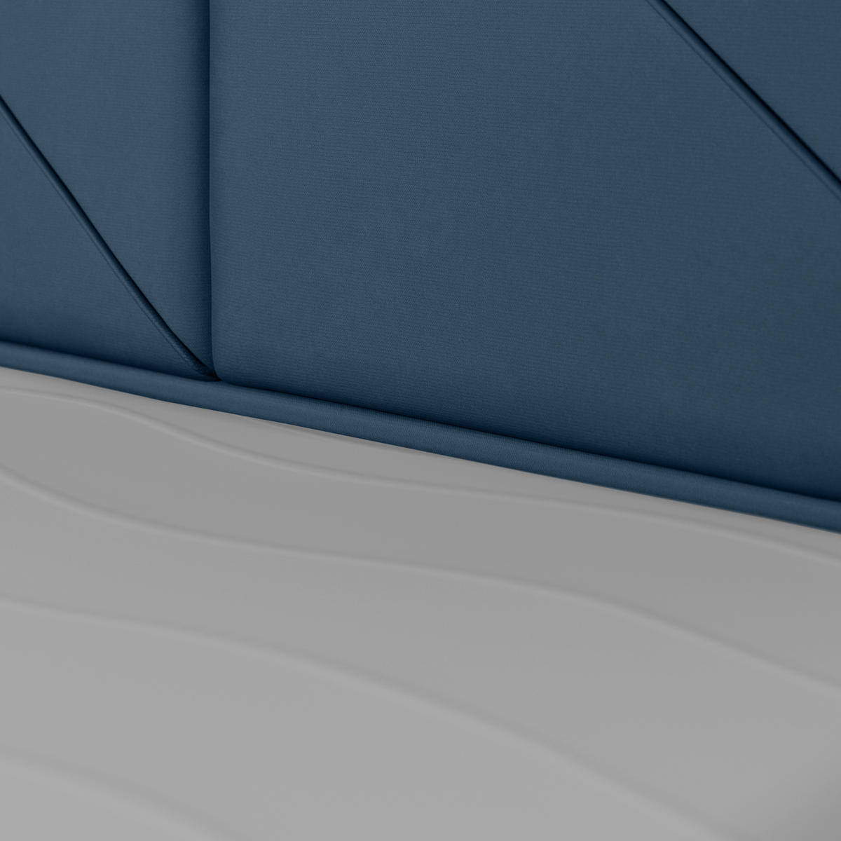 BOXSPRINGBETT 180/200 cm  in Blau  - Blau, Modern, Holz/Kunststoff (180/200cm) - MID.YOU