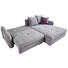 WOHNLANDSCHAFT Silberfarben Chenille - Chromfarben/Silberfarben, KONVENTIONELL, Kunststoff/Textil (275/195cm) - Carryhome WOHNLANDSCHAFT Silberfarben Chenille - Chromfarben/Silberfarben, KONVENTIONELL, Kunststoff/Textil (275/195cm) - Carryhome