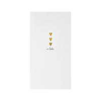 KARTE  - Weiss, Basics, Papier (17,50/12,50/0,1cm) - Räder