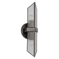 Aplică De Perete - bronz, Konventionell, sticlă/metal (38,5/9,5/10,5cm) - Elstead Lighting