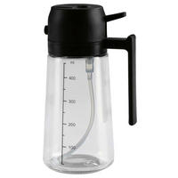 ÖLSPRÜHER - Transparent/Schwarz, Basics, Glas/Kunststoff - GOURMETMAXX