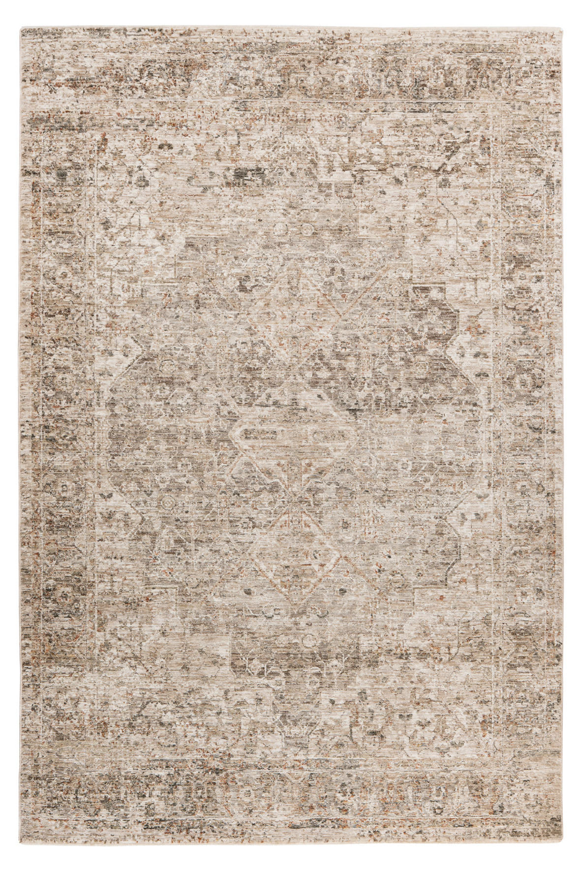 VINTAGE-TEPPICH 120/170 cm My Everest Beige  - Beige, Basics, Textil (120/170cm) - Obsession