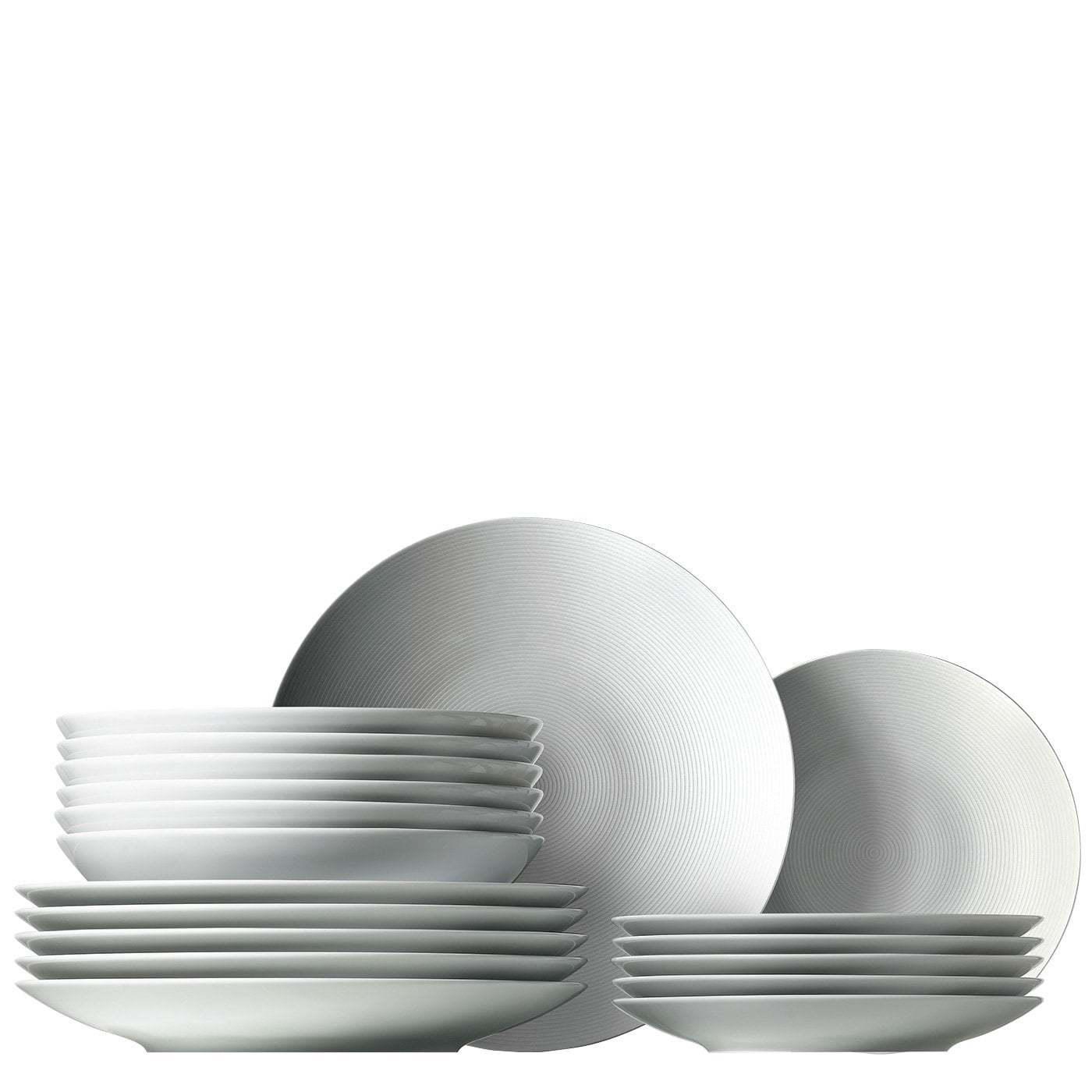 JEDILNI SERVIS - bela, Basics, keramika - Rosenthal