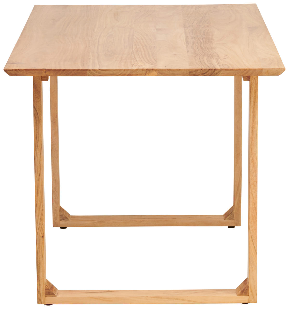 JEDÁLENSKÝ STÔL, akácia, farba akácie, 140/76/80 cm - farba akácie, Modern, drevo (140/76/80cm) - MID.YOU