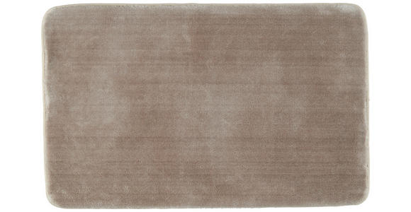 BADEMATTE Hellbraun 50/80 cm - Hellbraun, Basics, Textil (50/80cm) - Boxxx