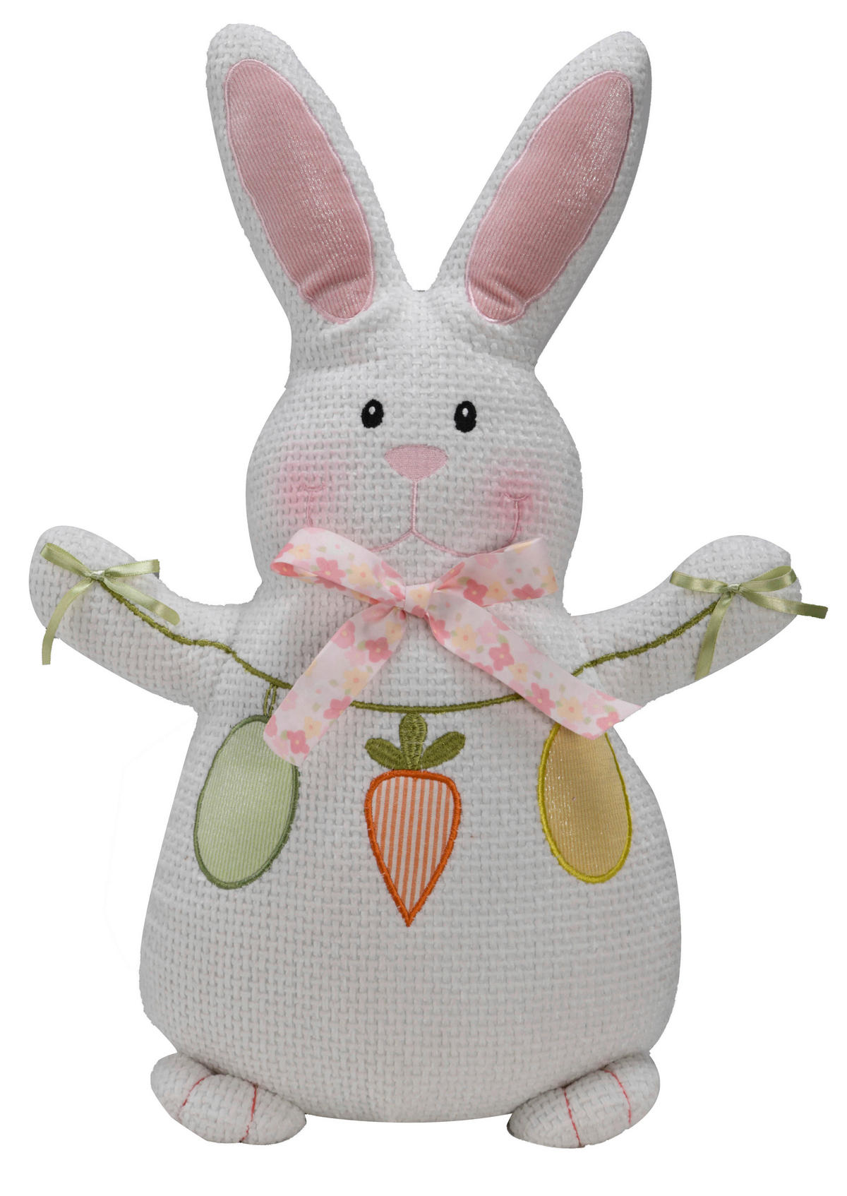 ZIERKISSEN   35,5/55,5/15 cm  - Pink/Weiß, LIFESTYLE, Textil (35,5/55,5/15cm)