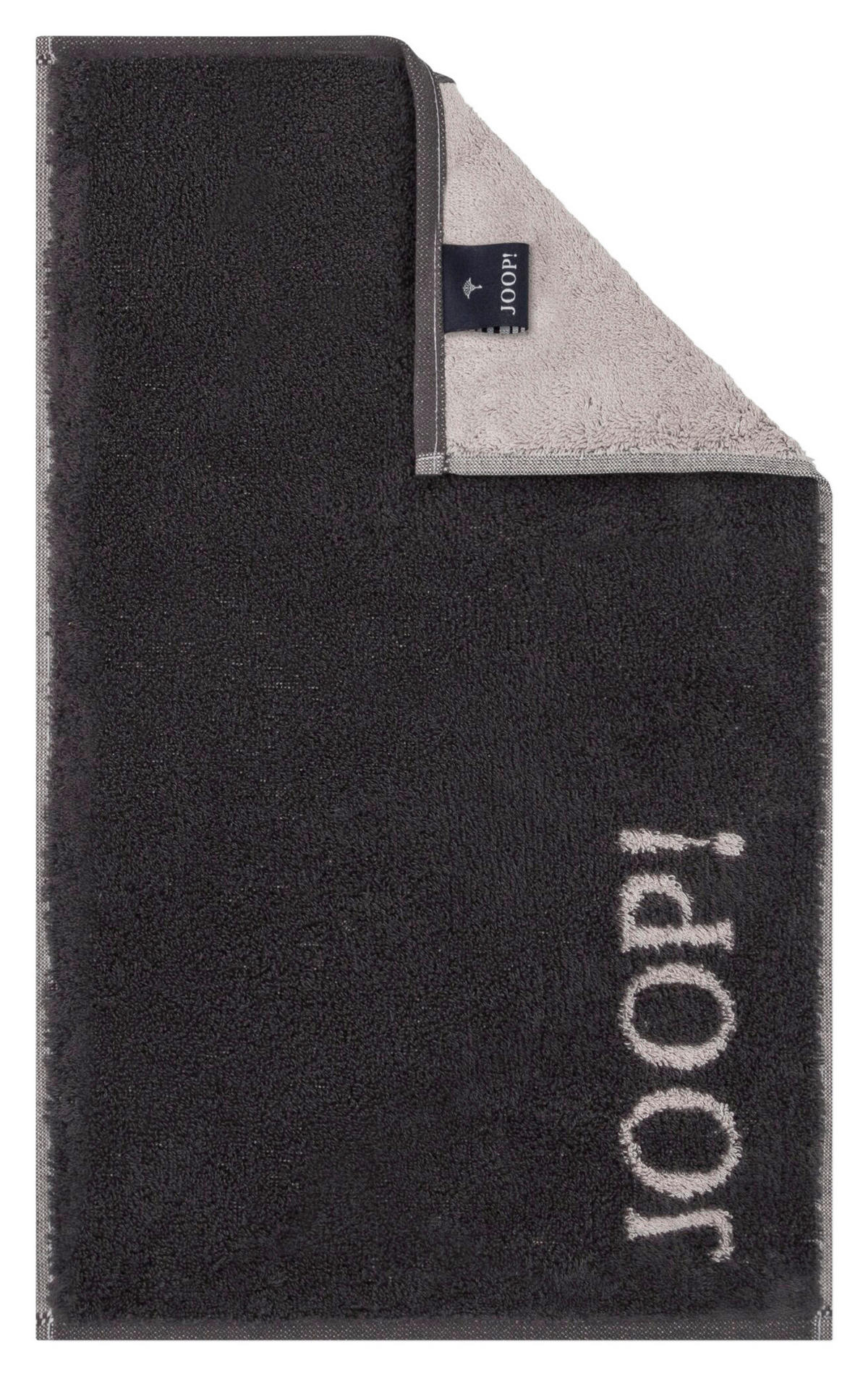 GÄSTETUCH DIVIDED DOUBLEFACE Grau 3-teilig 30/50 cm  - Grau, Basics, Textil (30/50cm) - Joop!