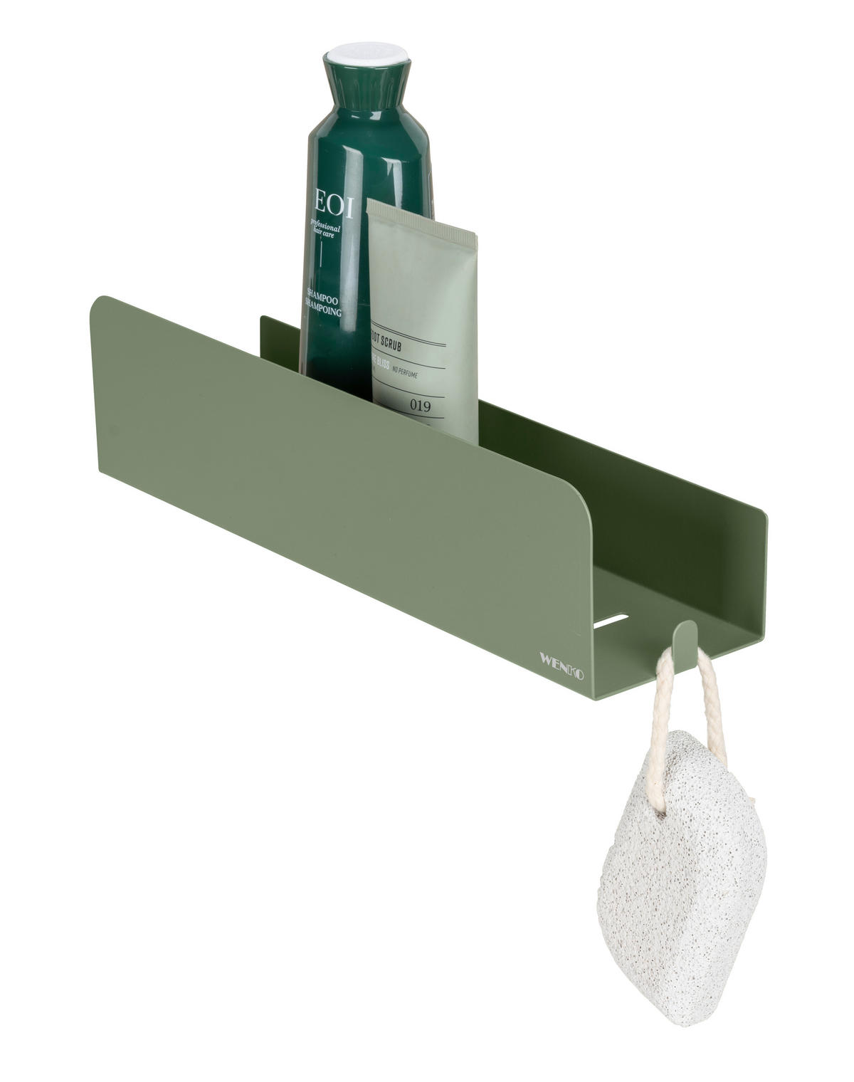 DUSCHABLAGE - Grün, MODERN, Metall (30/8/8,5cm) - Mömax