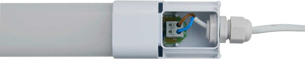 LED-DECKENLEUCHTE lite 112,5/4,3/3,2 cm   - Weiß, Basics, Kunststoff (112,5/4,3/3,2cm)
