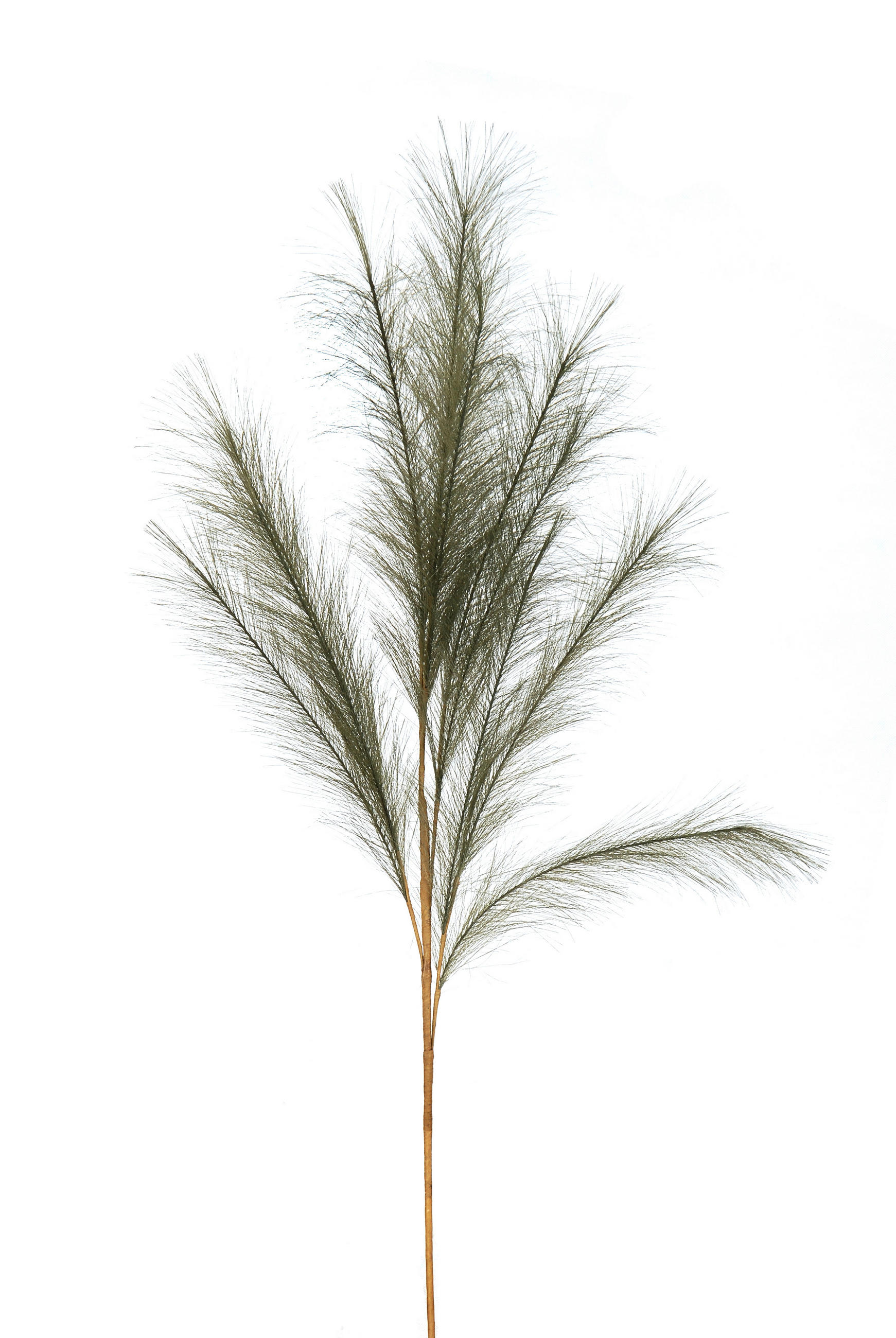 KUNSTBLUME - Dunkelgrün, Basics, Kunststoff (110cm)