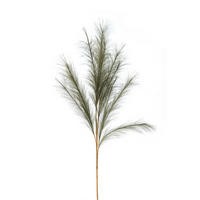 KUNSTBLUME - Dunkelgrün, Basics, Kunststoff (110cm)