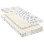 LATEXMATRATZE 140/200 cm  - Weiß, Basics, Textil (140/200cm) - Sleeptex