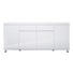 SIDEBOARD 190/83/40 cm - Chromfarben/Weiß, Design, Holzwerkstoff/Metall (190/83/40cm) - Xora SIDEBOARD 190/83/40 cm - Chromfarben/Weiß, Design, Holzwerkstoff/Metall (190/83/40cm) - Xora