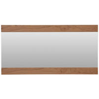 WANDSPIEGEL 119/60/2 cm    in rechteckig  - Eiche Bianco/Eichefarben, Design, Glas/Holz (119/60/2cm) - Dieter Knoll