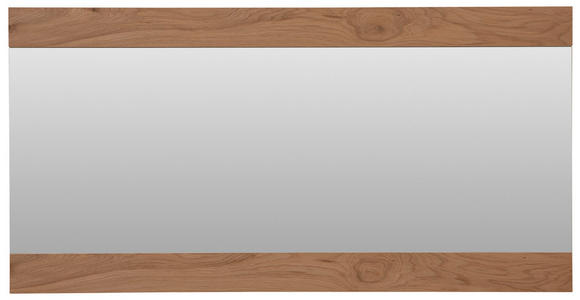 WANDSPIEGEL 119/60/2 cm    - Eiche Bianco/Eichefarben, Design, Glas/Holz (119/60/2cm) - Dieter Knoll