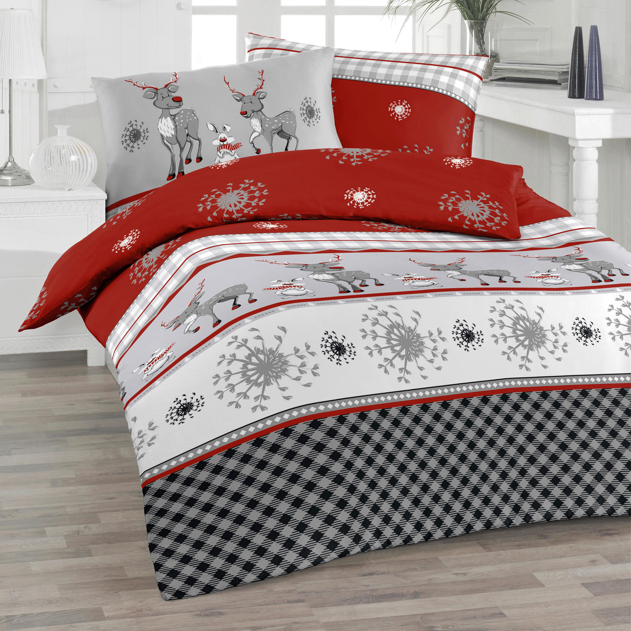 BETTWÄSCHE Flanell 140/200 cm  - Multicolor, Basics, Textil (140/200cm) - Florella