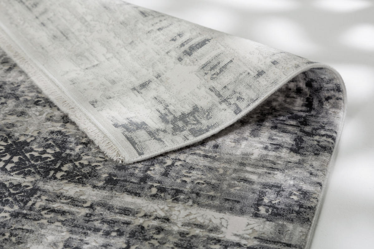 WEBTEPPICH 133/190 cm Vision  - Anthrazit, Design, Textil (133/190cm) - Schöner Wohnen