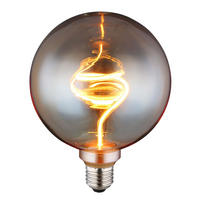 LED ŽÁROVKA E27 - jantarové barvy, Basics, sklo (12,5/16,4cm) - Globo