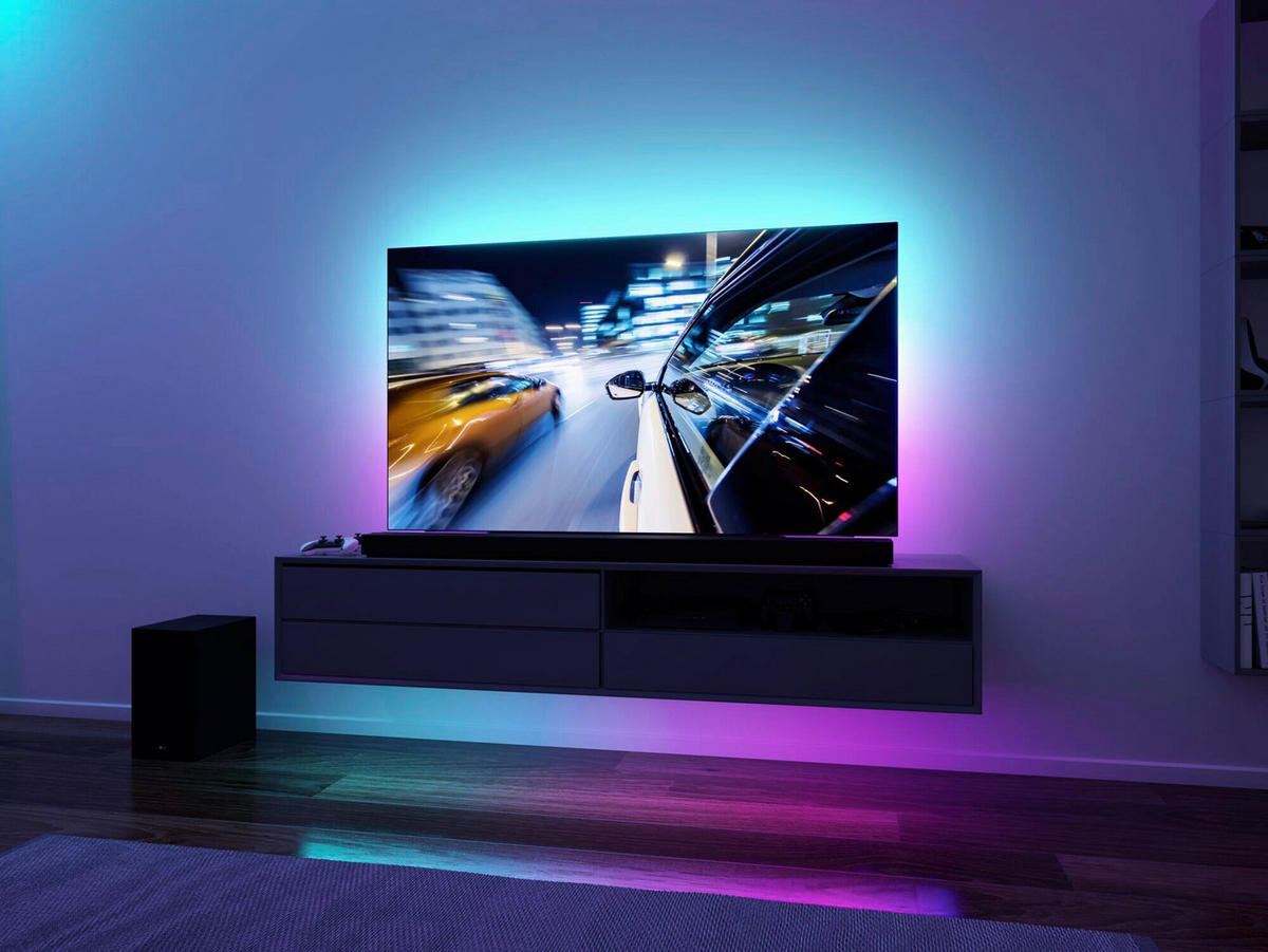 LED-STRIP Entertain 240/1,0/0,2 cm   - Schwarz, Basics, Kunststoff (240/1,0/0,2cm) - Paulmann