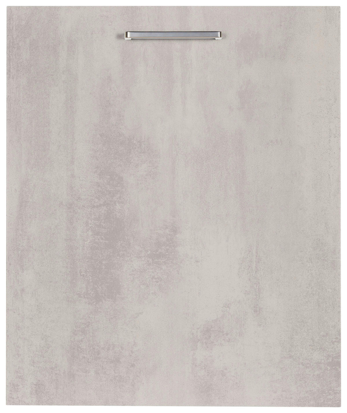 GESCHIRRSPÜLERFRONT 45/72/56 cm  in Hellgrau  - Edelstahlfarben/Hellgrau, MODERN, Holzwerkstoff/Metall (45/72/56cm) - Nobilia