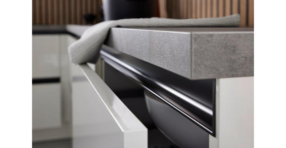 EINBAUKÜCHE   - Weiß, Design, Holzwerkstoff - Novel