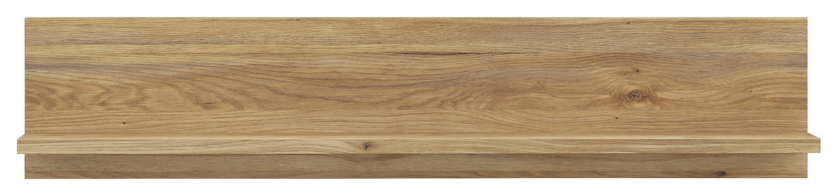 STENSKA POLICA - barve hrasta, Moderno, leseni material (125/25,6/21,9cm) - Hom`in