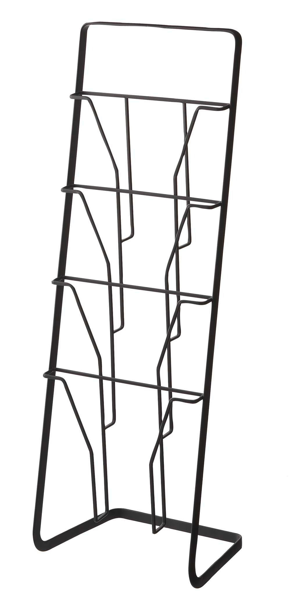UNIVERSALABLAGE  - Schwarz, Basics, Metall (24/18/71cm)