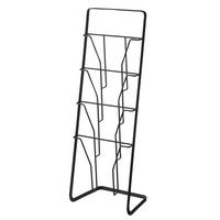 UNIVERSALABLAGE  - Schwarz, Basics, Metall (24/18/71cm)