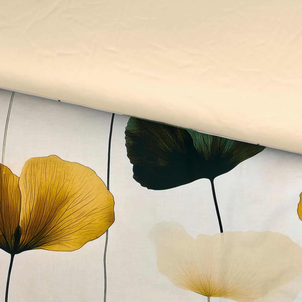 BETTWÄSCHE Satin 140/200 cm  - Hellgrün, Basics, Textil (140/200cm) - Essenza