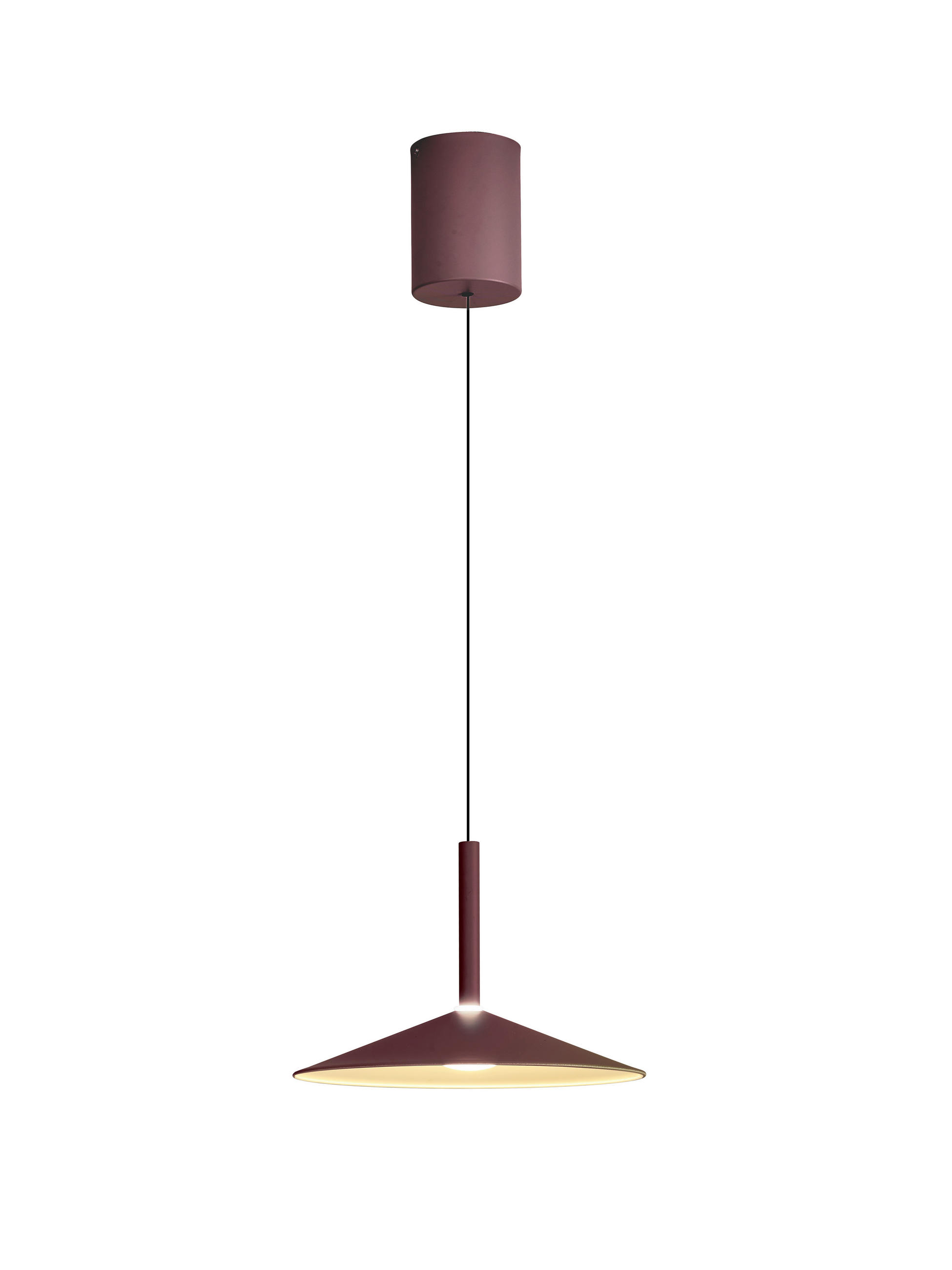 LED LUSTER  32/180 cm      - moka, Dizajnerski, metal (32/180cm)