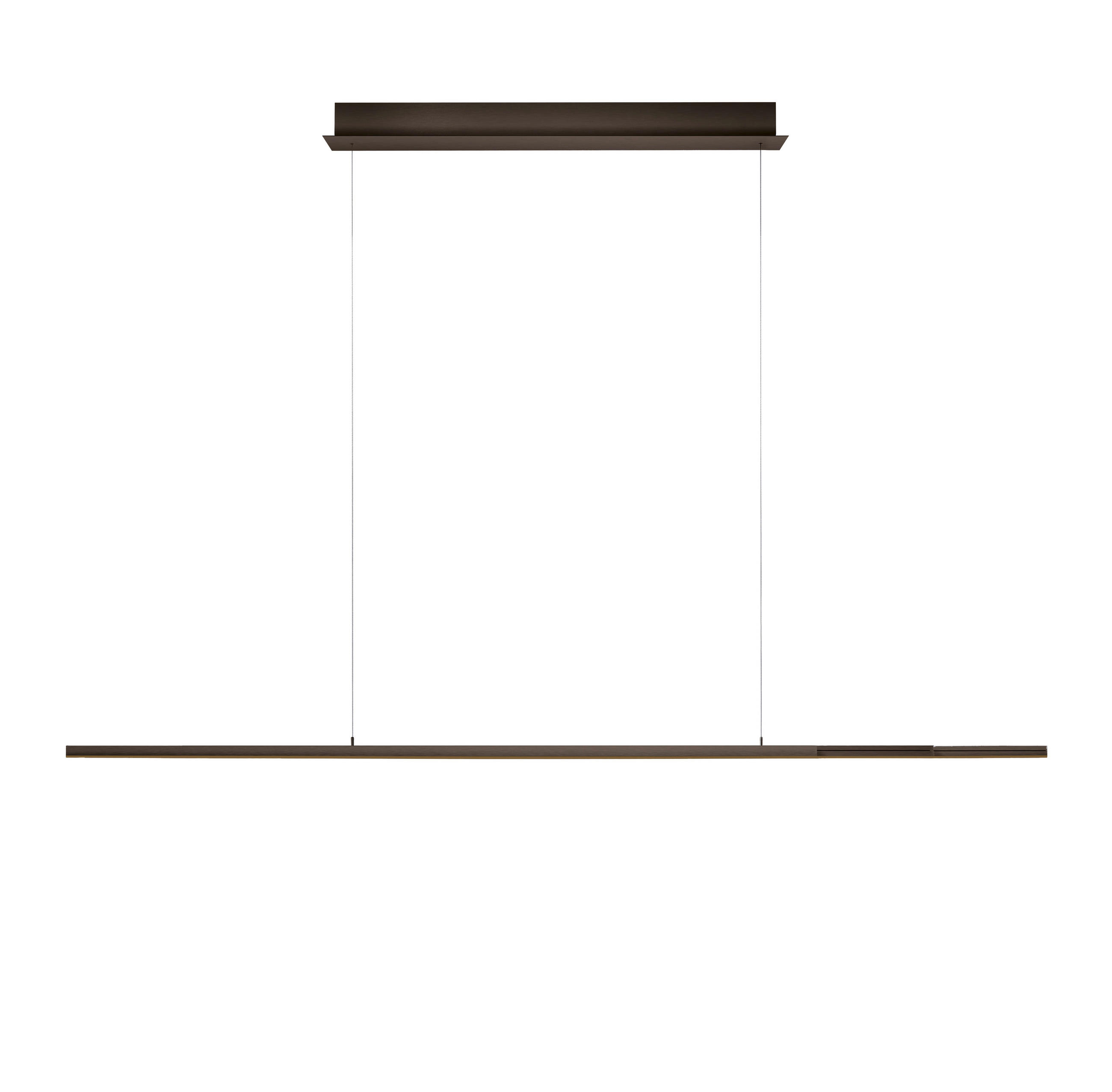 LED-HÄNGELEUCHTE Ole 110-203/6/60-180 cm   - Anthrazit, Design, Metall (110-203/6/60-180cm) - elements by BANKAMP