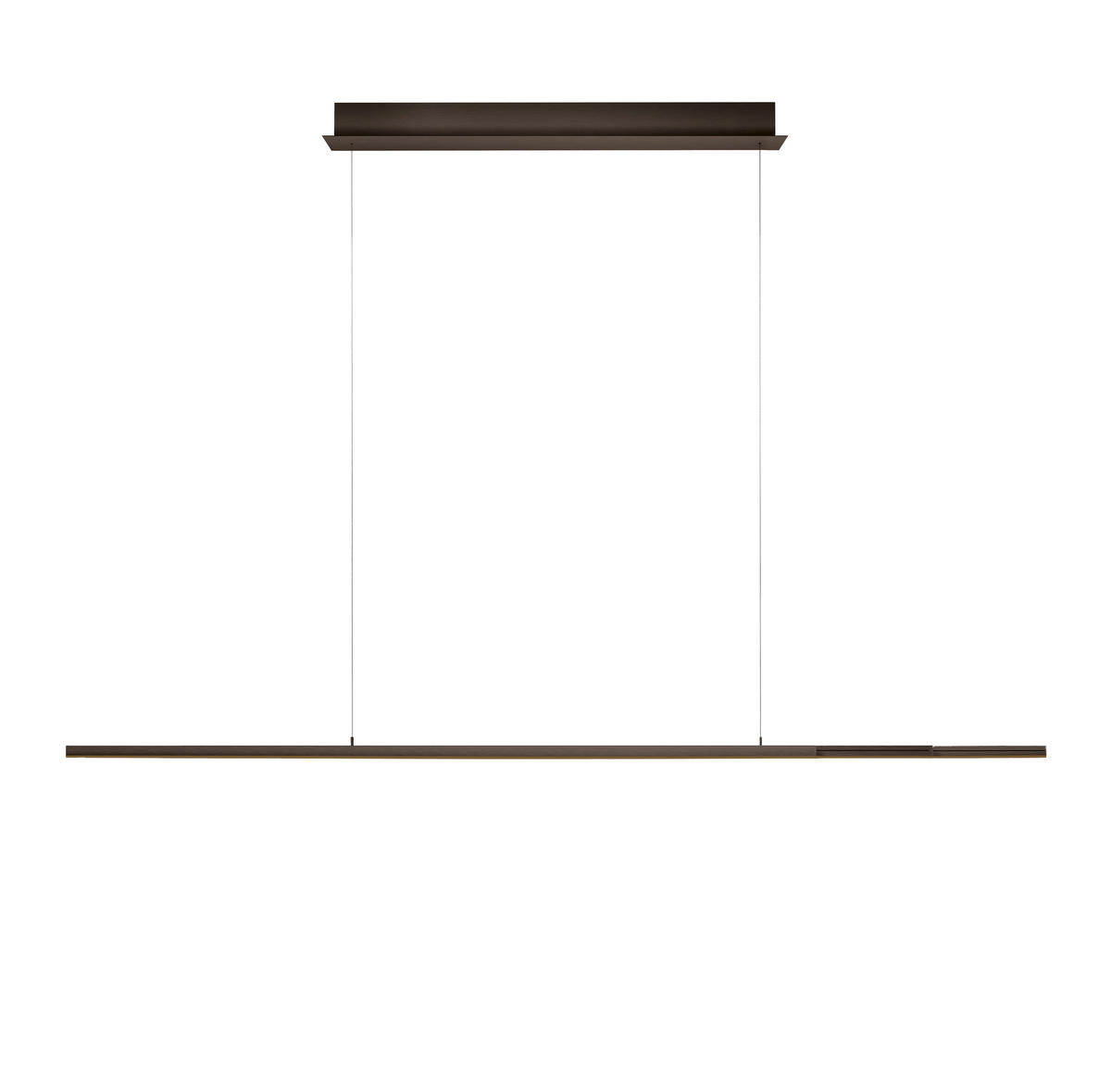 LED-HÄNGELEUCHTE Ole 110-203/6/60-180 cm   - Anthrazit, Design, Metall (110-203/6/60-180cm) - elements by BANKAMP