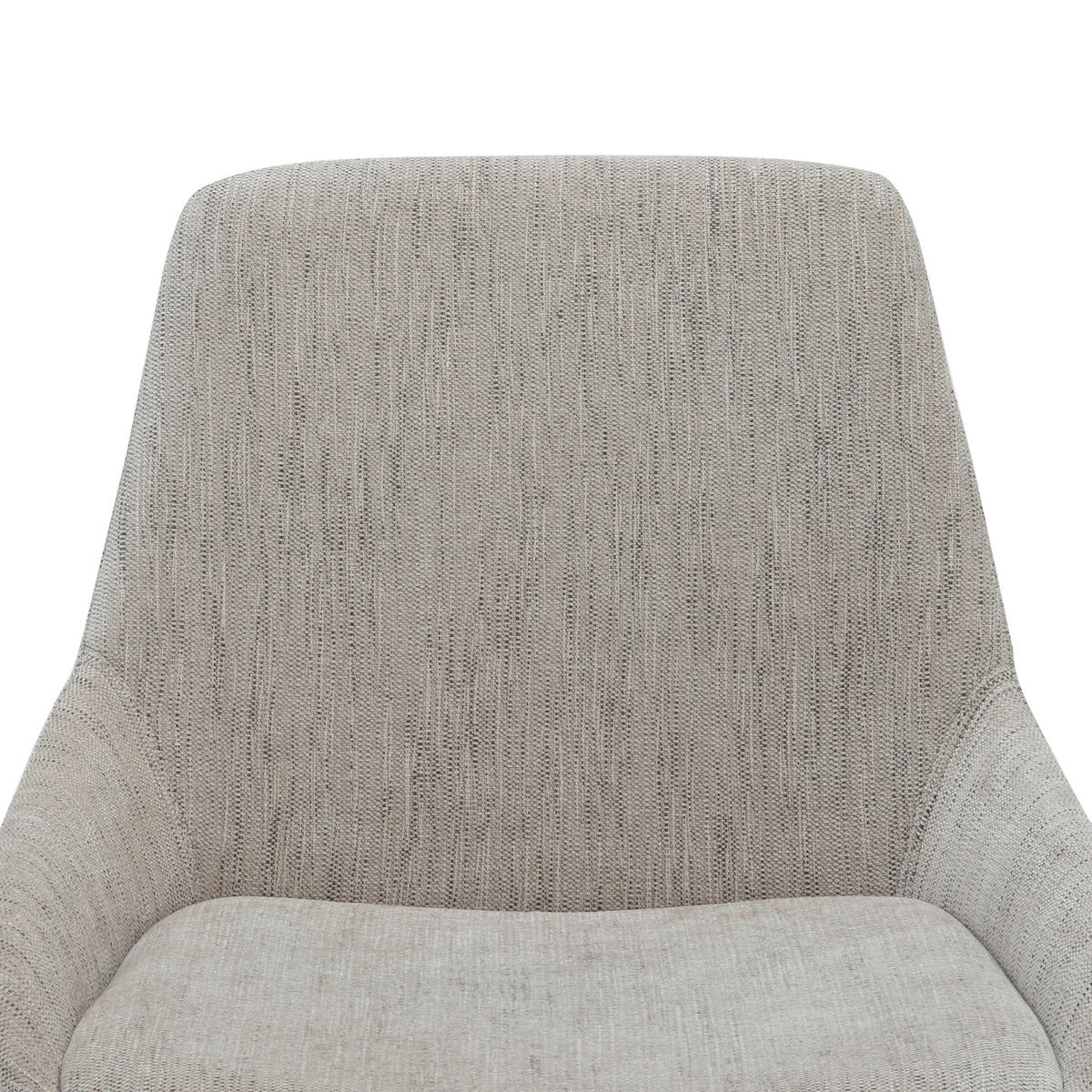 STUHL   Chenille  - Beige/Naturfarben, Modern, Holz/Textil (52/81/56,5cm) - home24