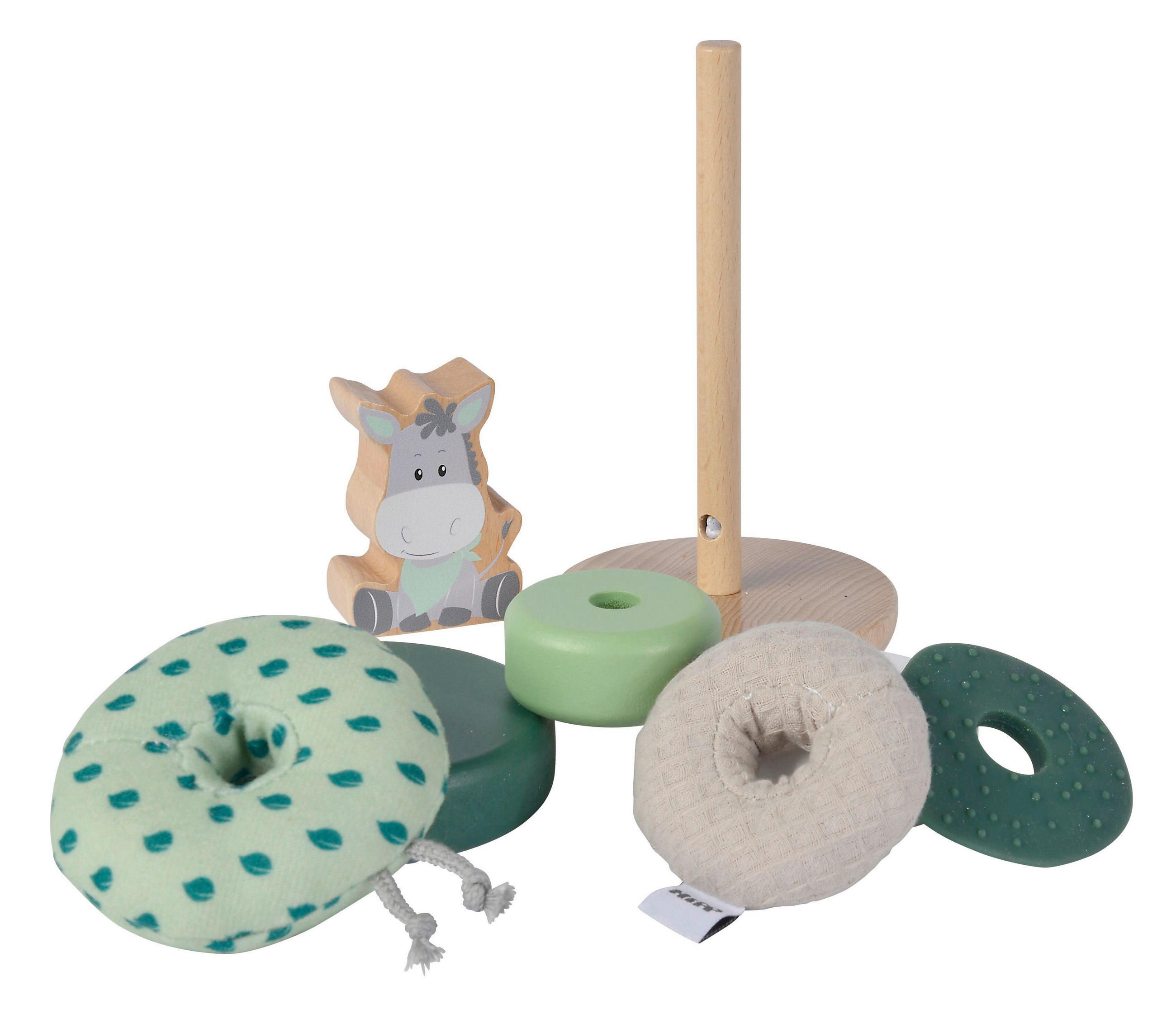 LERNSPIEL  - Multicolor/Hellgrün, Basics, Holz/Kunststoff (9,5/10/20cm) - Simba