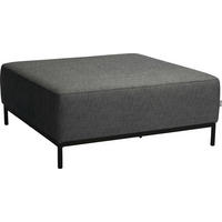 LOUNGEHOCKER  - Anthrazit, Basics, Textil/Metall (99/40/99cm) - Stern