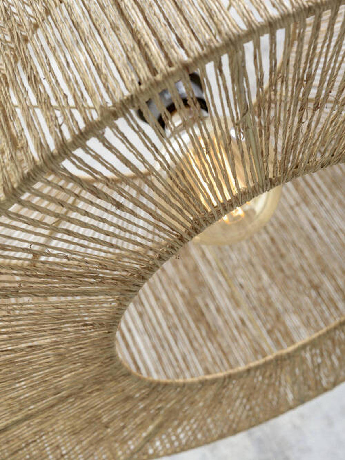 DECKENLEUCHTE  50/22 cm    - Naturfarben, Trend (50/22cm) - Good & Mojo