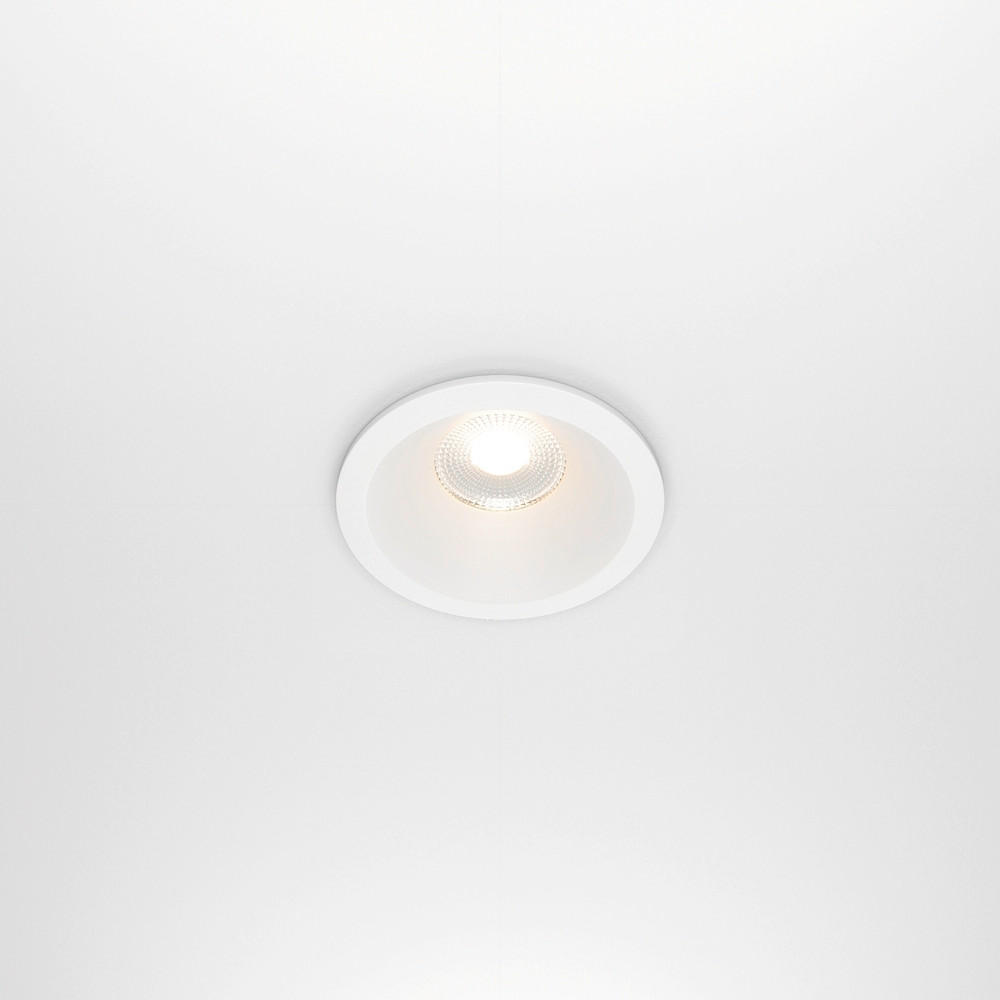 DECKENLEUCHTE 8,5/8,5 cm   - Weiß, MODERN, Metall (8,5/8,5cm) - MAYTONI