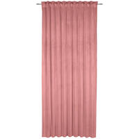 FERTIGVORHANG blickdicht  - Rot/Rosa, Basics, Textil (135/245cm) - Esposa
