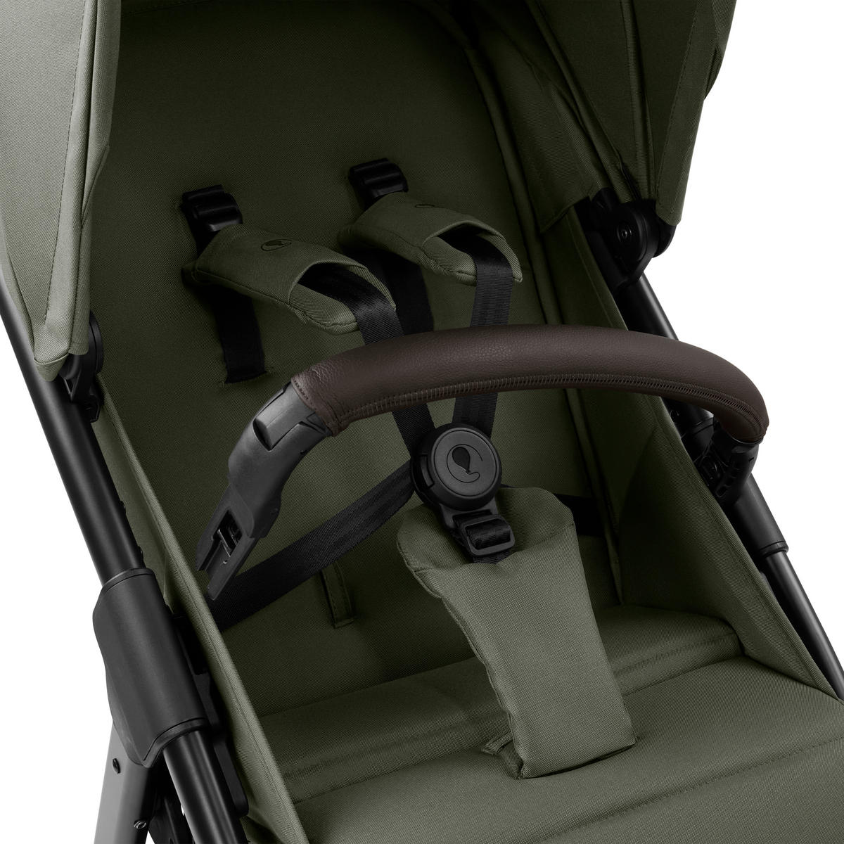 BUGGY Avus 2 Air  - Schwarz/Olivgrün, Basics, Textil/Metall (55,5/111/79,5cm) - ABC Design