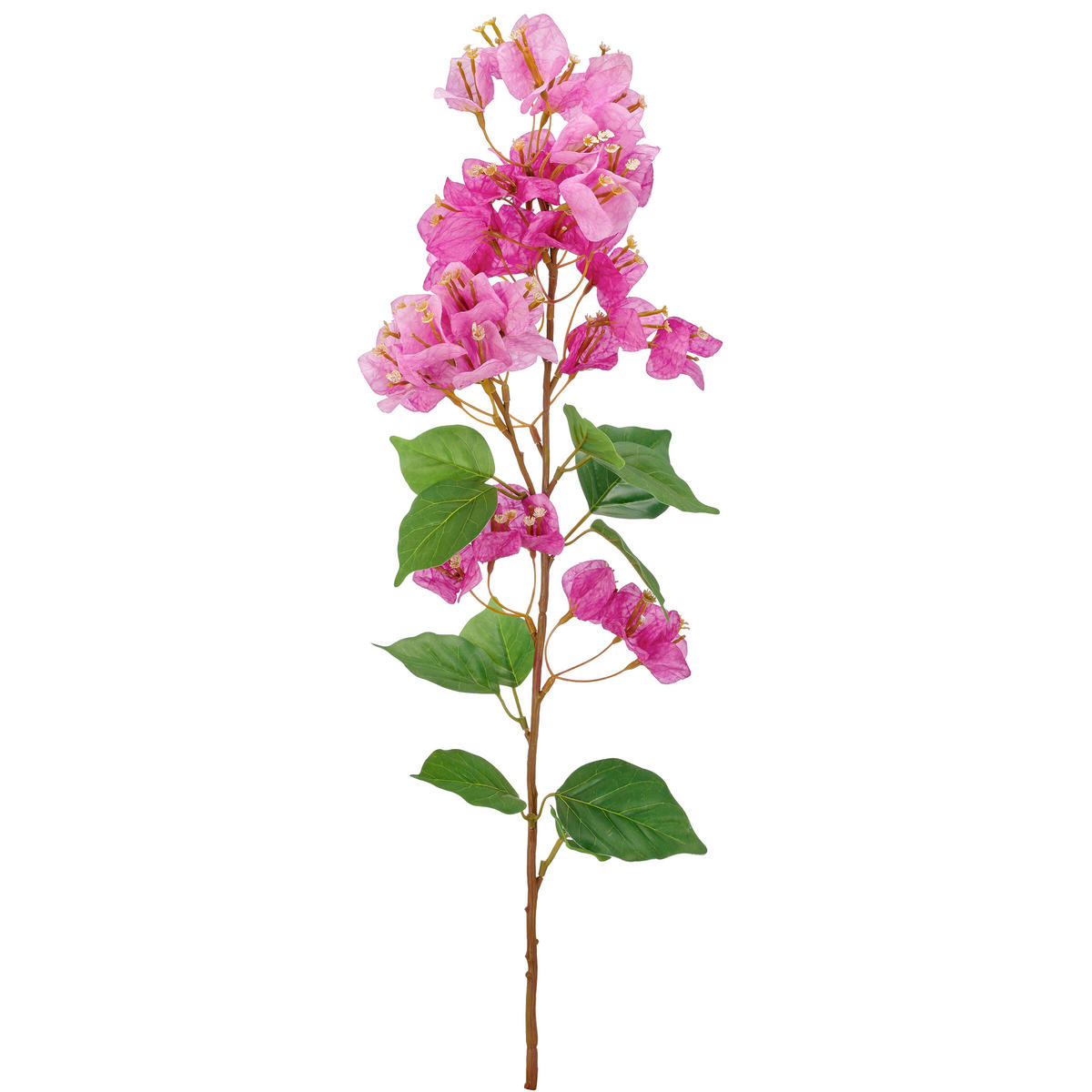 KUNSTBLUME Bougainvillea  - Hellbraun/Violett, Basics, Kunststoff (60cm)