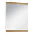 SPIEGEL Eichefarben - Eichefarben, Design, Glas/Holz (58/80cm)
