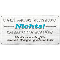DEKOPANEEL Text 20/40/0,3 cm  - Multicolor, KONVENTIONELL, Holz (20/40/0,3cm)