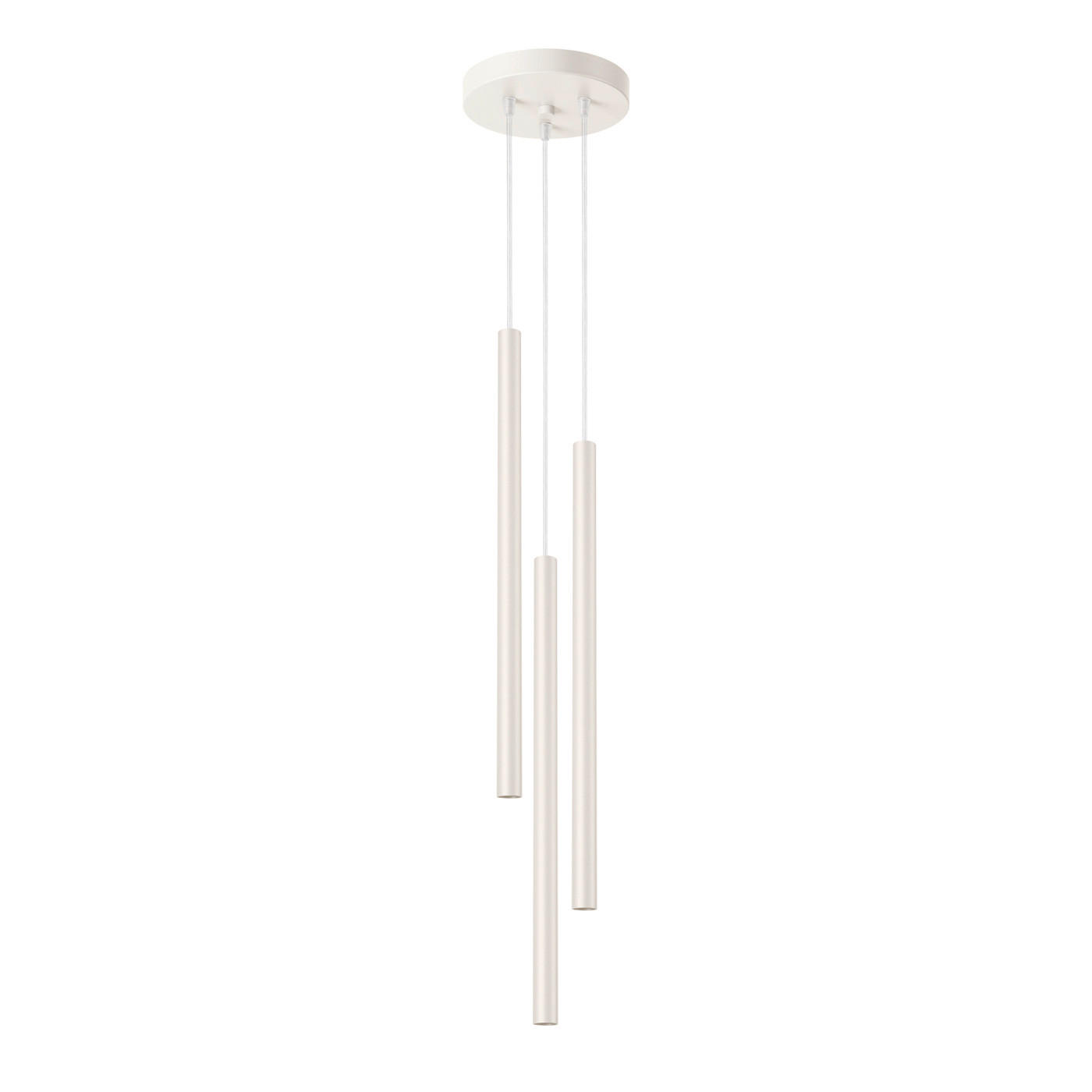HÄNGELEUCHTE PASTELO 19.5/19.5/104 cm  - Beige, Design, Metall (19.5/19.5/104cm)