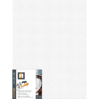 MALIARSKE PLÁTNO NA RÁME - biela, Basics, textil (30/40/1,7cm)