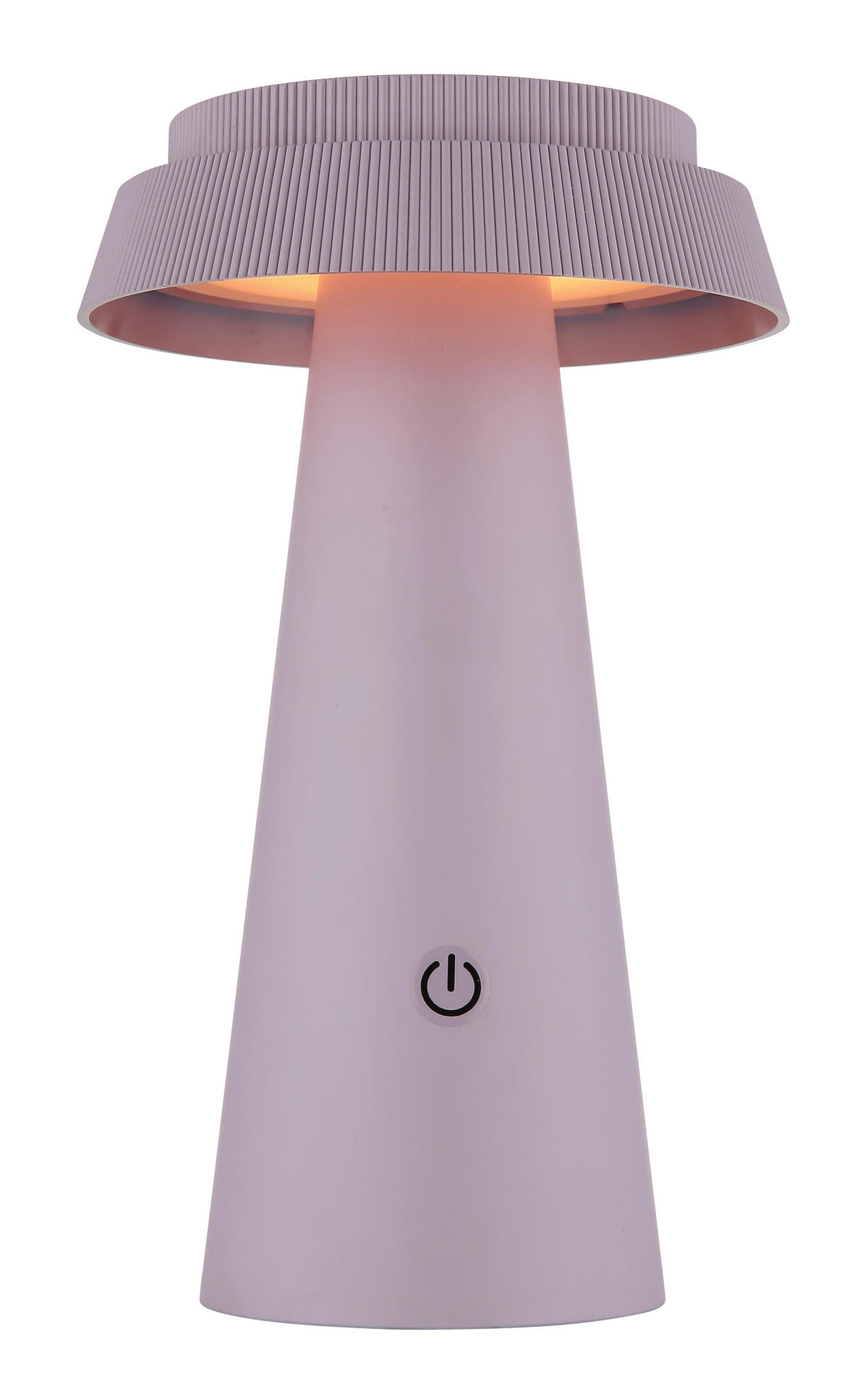 SOLARLEUCHTE SOLAR 14/23 cm   - Pink/Schwarz, Design, Kunststoff (14/23cm) - Globo