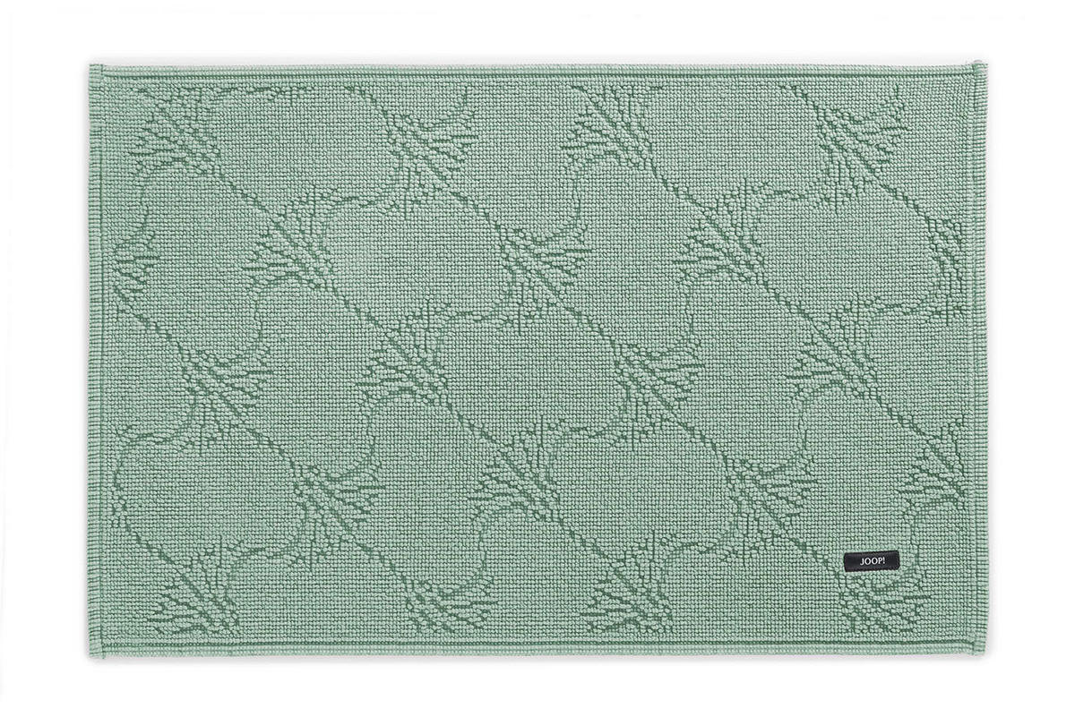 BADTEPPICH Grün, Türkis 60/90 cm  - Türkis/Grün, Basics, Textil (60/90cm) - Joop!