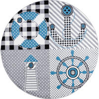 BARNMATTA 160/160 cm Kids  - grå, Trend, textil (160/160cm) - Ben'n'jen