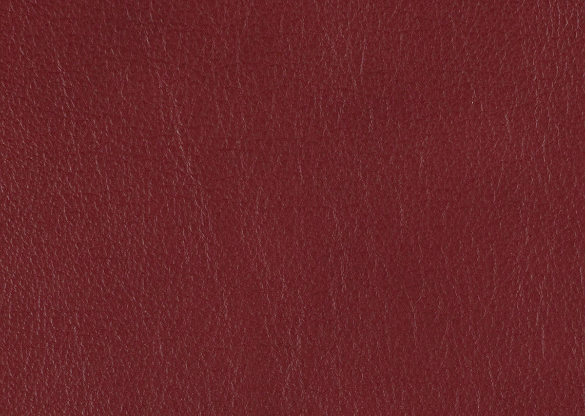 ECKSOFA  Echtleder Bordeaux  - Bordeaux/Schwarz, Design, Leder/Metall (169/307cm) - Beldomo Premium