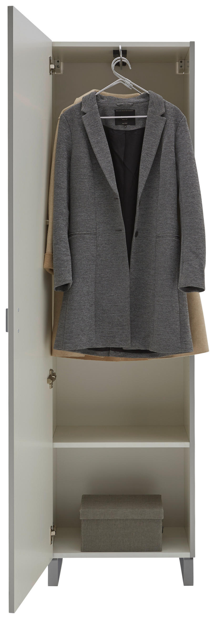 GARDEROBENSCHRANK  in 52/192/36 cm  - Sandfarben, Design, Holzwerkstoff/Metall (52/192/36cm) - Dieter Knoll