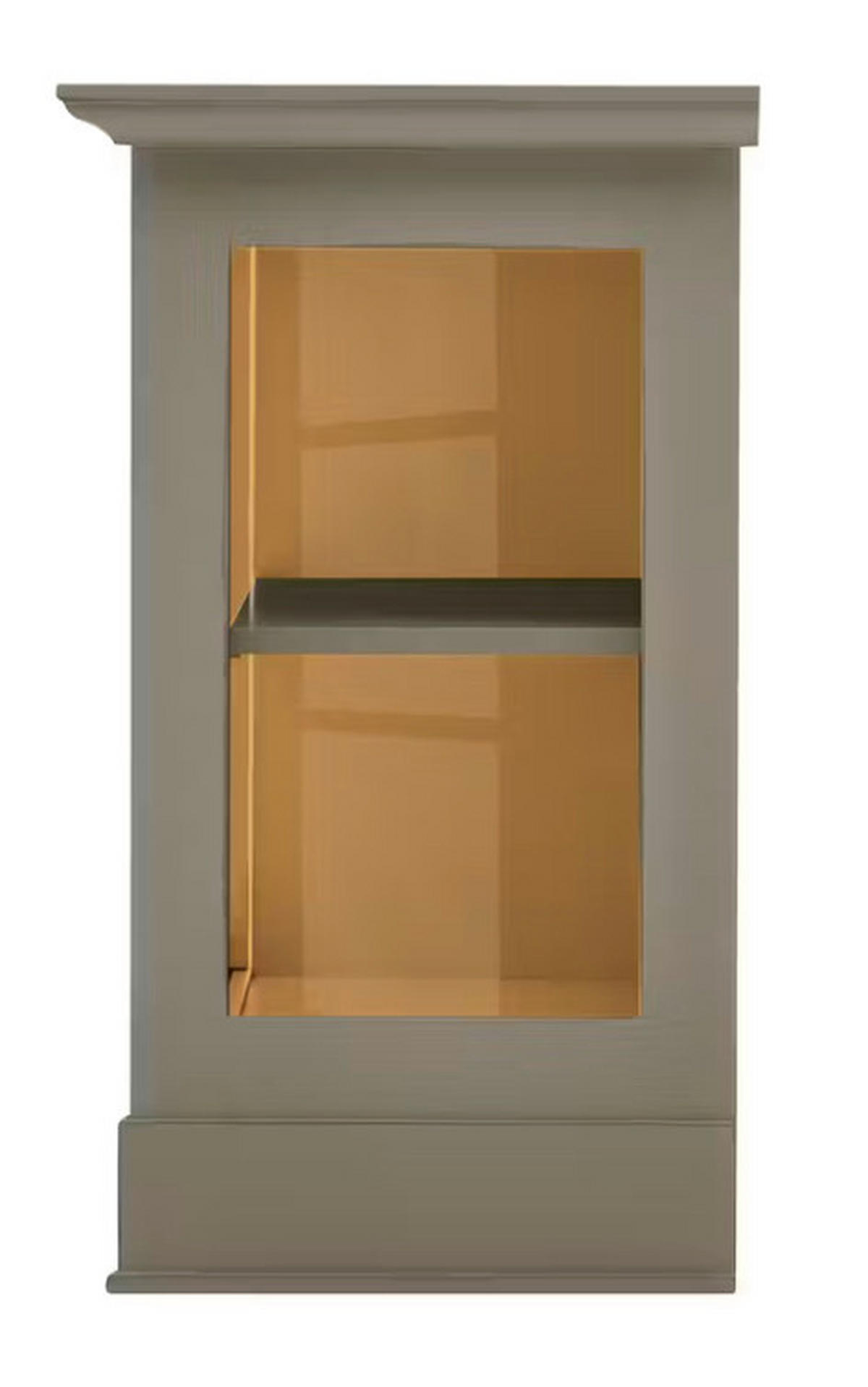 SIDEBOARD UrbanClass  in 190,5/82/49 cm  - Grau/Honig, LIFESTYLE, Glas/Holz (190,5/82/49cm) - Livetastic